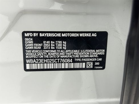 Used 2025 BMW 740i w/ Premium Package image 55