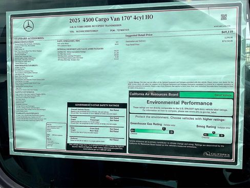 New 2025 Mercedes-Benz Sprinter 4500 image 12