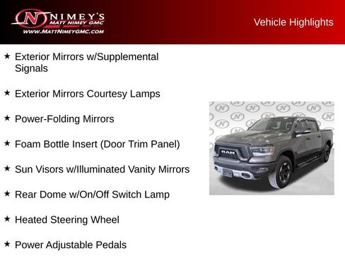 Used 2021 RAM 1500 Rebel w/ Rebel Level 1 Equipment Group AWD/4WD image 11