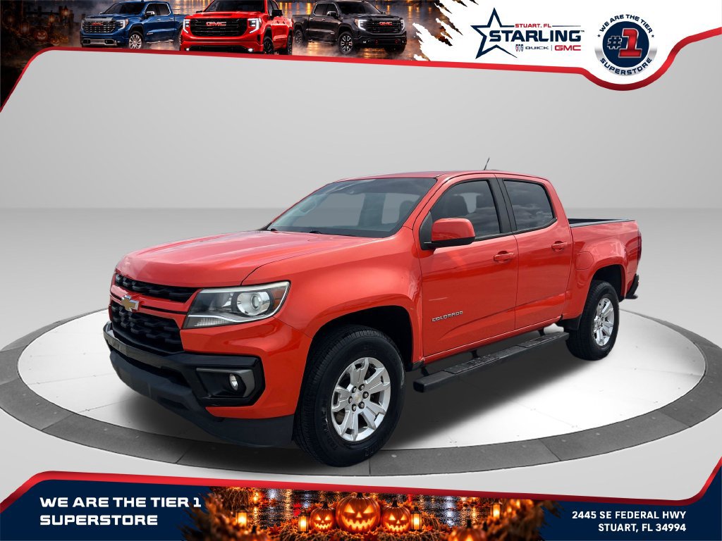 Used 2021 Chevrolet Colorado LT w/ Safety Package RWD 360° Tour