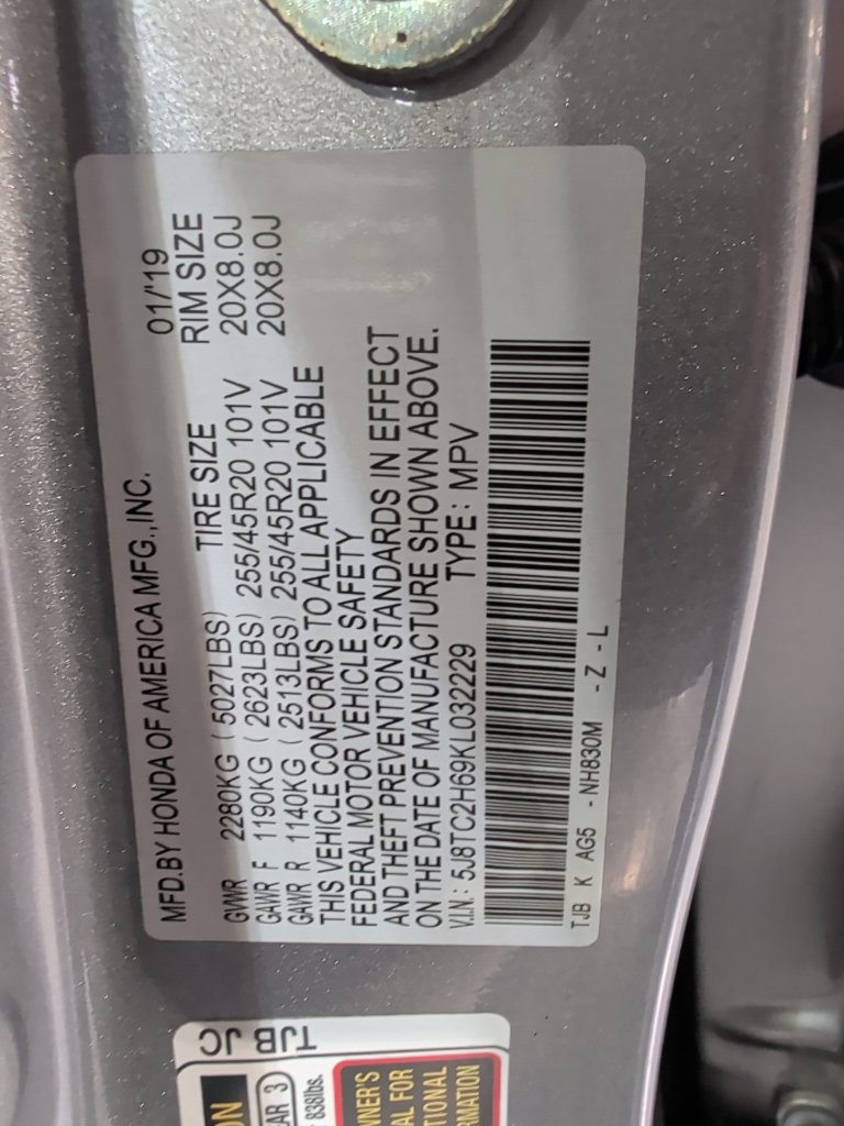 Used 2019 Acura RDX w/ Advance Package AWD/4WD image 3