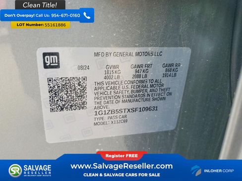Used 2025 Chevrolet Malibu LS FWD image 16