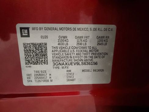 Used 2020 Chevrolet Equinox LT AWD/4WD image 31