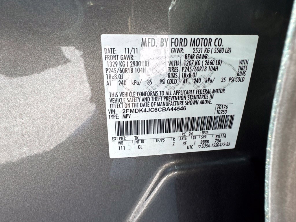 Used 2012 Ford Edge SEL AWD/4WD image 9