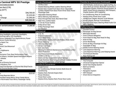 Used 2024 Kia Carnival SX Prestige FWD image 4