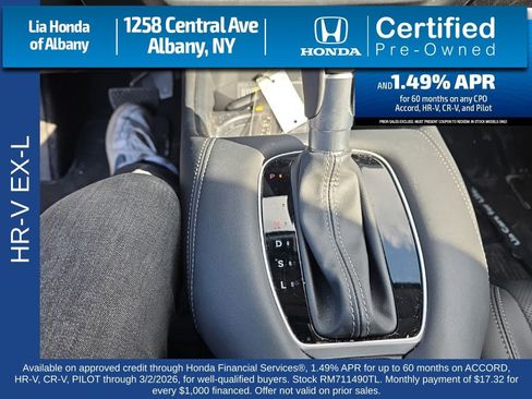 Certified 2024 Honda HR-V EX-L image 19