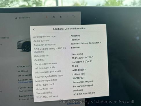 Used 2023 Tesla Model X AWD/4WD image 21