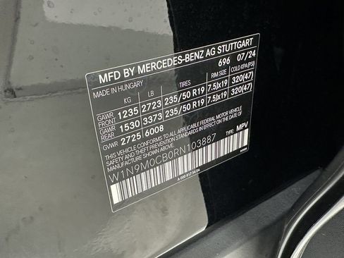 Certified 2024 Mercedes-Benz EQB 250+ 250+ w/ Winter Package image 36