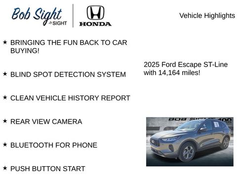 Used 2025 Ford Escape ST-Line image 2