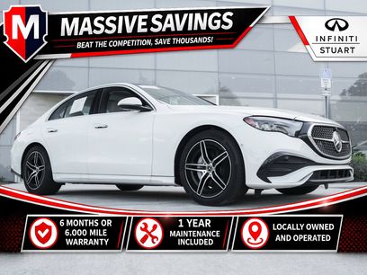 Used 2024 Mercedes-Benz E 350 4MATIC Sedan