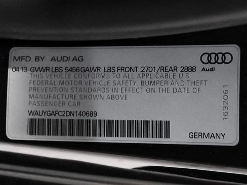 Used 2013 Audi A7 3.0T Premium Plus w/ Premium Plus Pkg AWD/4WD image 61