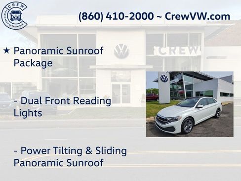 Certified 2023 Volkswagen Jetta SE w/ Panoramic Sunroof Package FWD image 6
