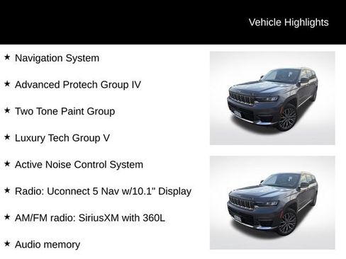 Used 2023 Jeep Grand Cherokee L Summit AWD/4WD image 8