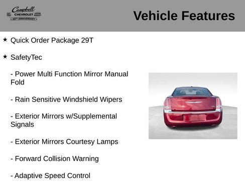 Used 2013 Chrysler 300 C w/ Light Group RWD image 5