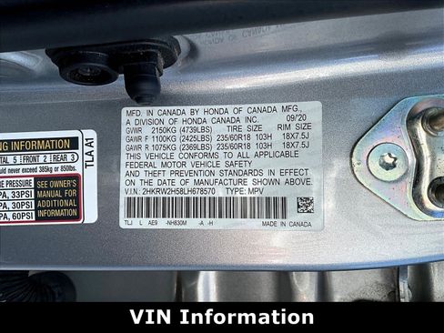 Used 2020 Honda CR-V EX image 4
