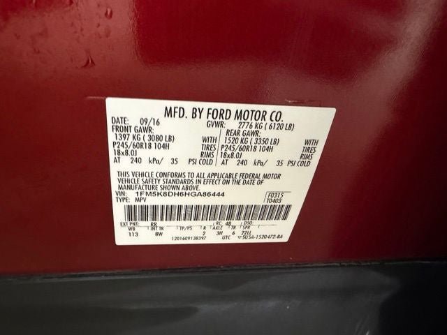 Used 2017 Ford Explorer XLT w/ Class II Trailer Tow Package AWD/4WD image 24