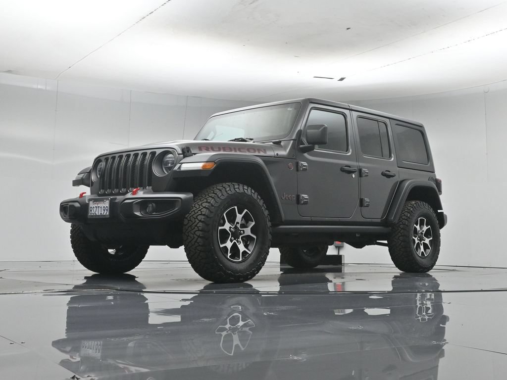 Used 2021 Jeep Wrangler Unlimited Rubicon w/ LED Lighting Group AWD/4WD image 44