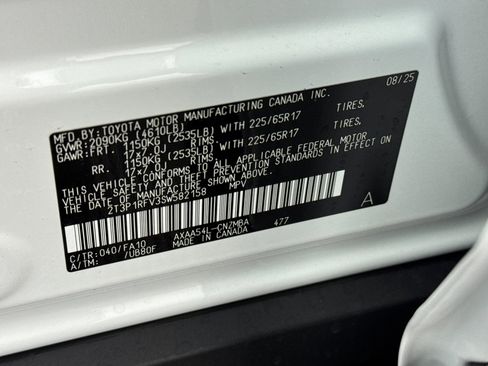 New 2025 Toyota RAV4 XLE image 27