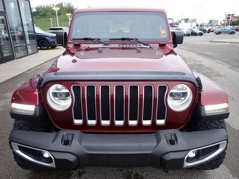 Used 2021 Jeep Wrangler Unlimited Sahara w/ LED Lighting Group AWD/4WD image 10