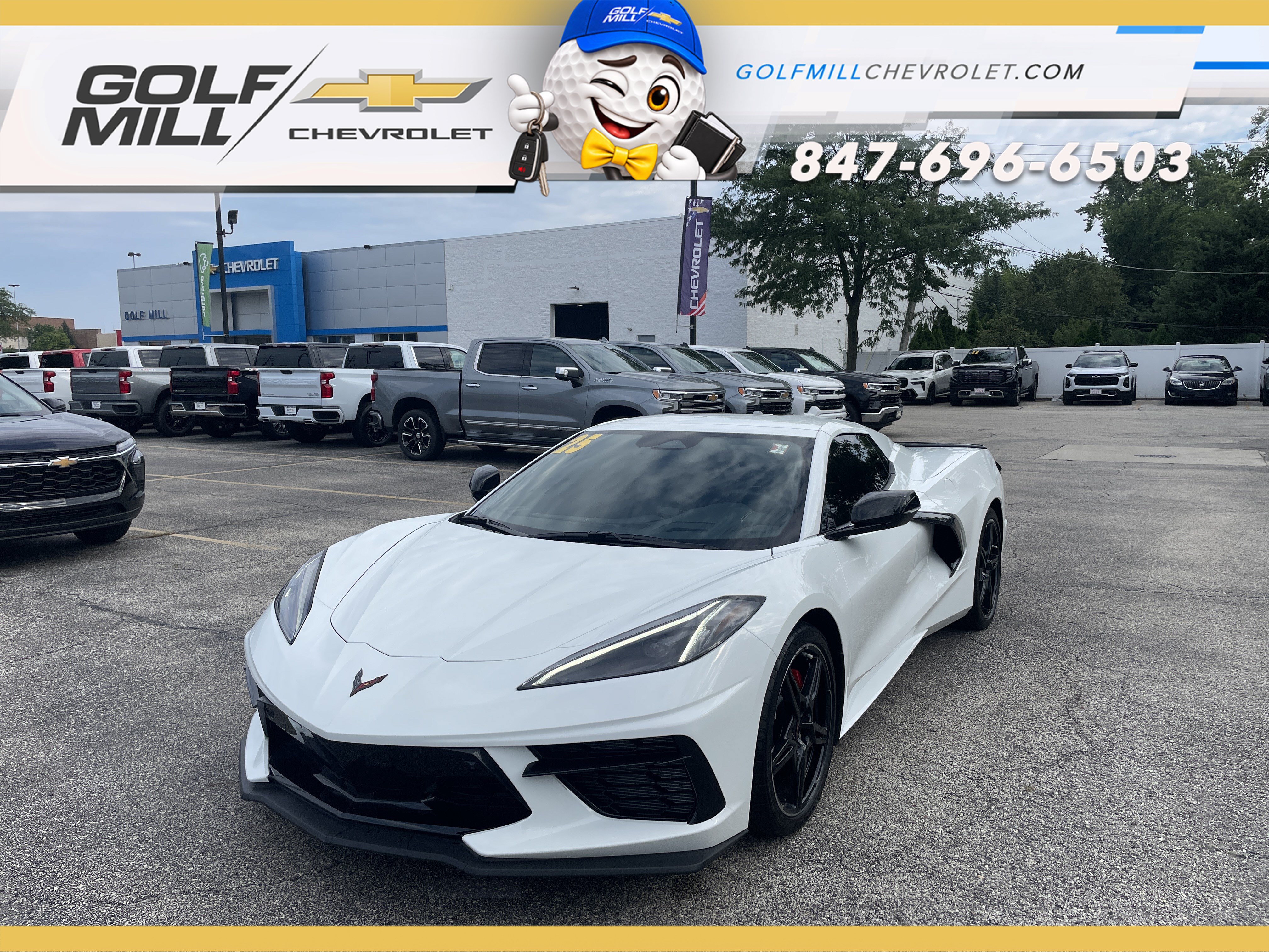 Used 2025 Chevrolet Corvette Stingray Preferred Conv w/ Stealth Interior Trim Package RWD image 1