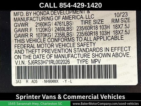 Used 2024 Honda CR-V EX-L image 34