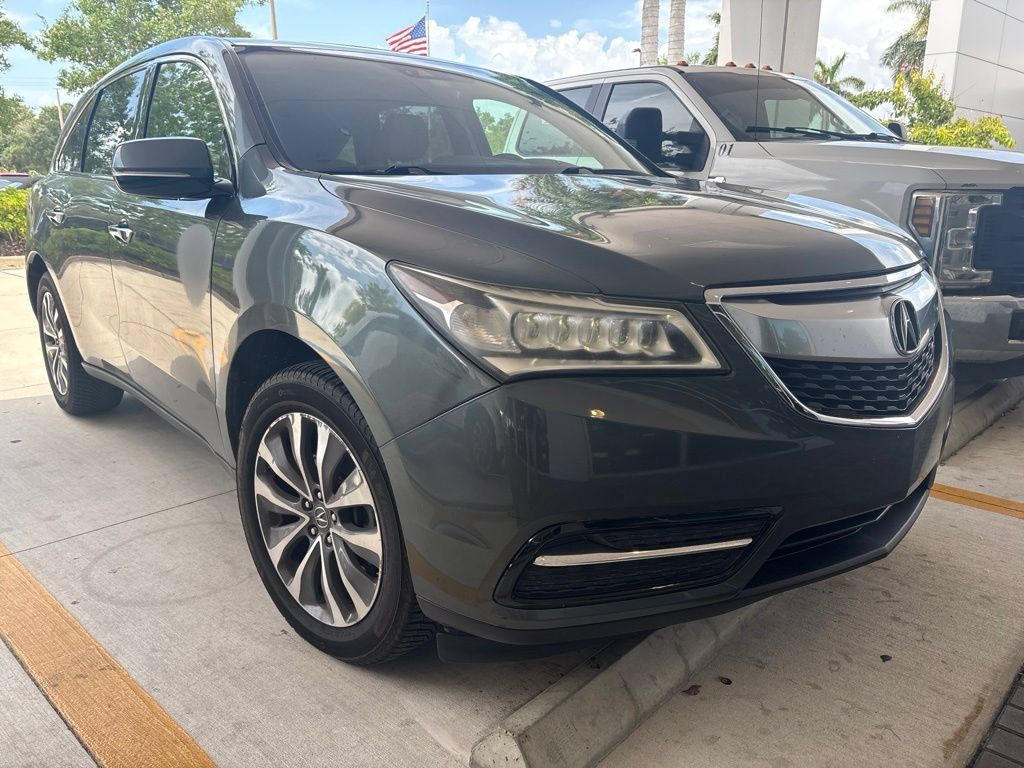 Used 2016 Acura MDX w/ Technology Package FWD image 4