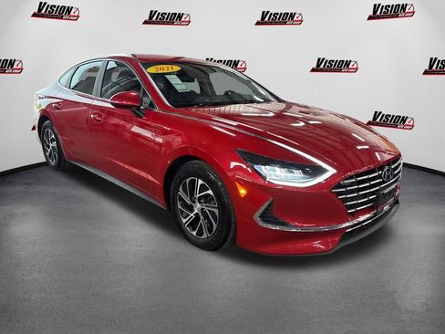 Used 2021 Hyundai Sonata Blue FWD image 3
