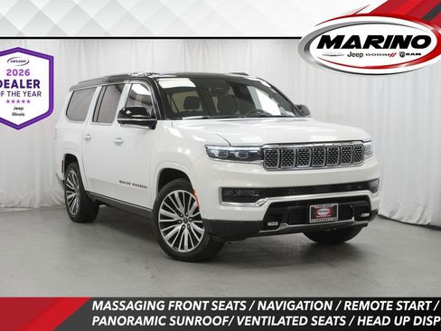Certified 2023 Jeep Grand Wagoneer L Series III w/ HD Trailer Tow Package AWD/4WD image 1