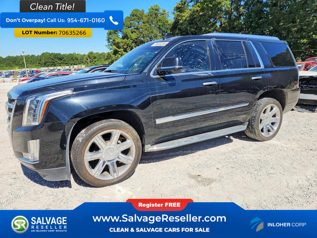 Used 2018 Cadillac Escalade Luxury AWD/4WD image 1