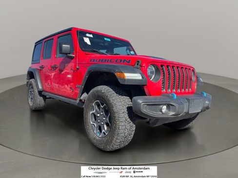 Used 2022 Jeep Wrangler Unlimited Rubicon 4xe image 1