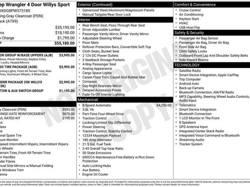 Used 2023 Jeep Wrangler Willys w/ Xtreme 35 Tire Package image 4