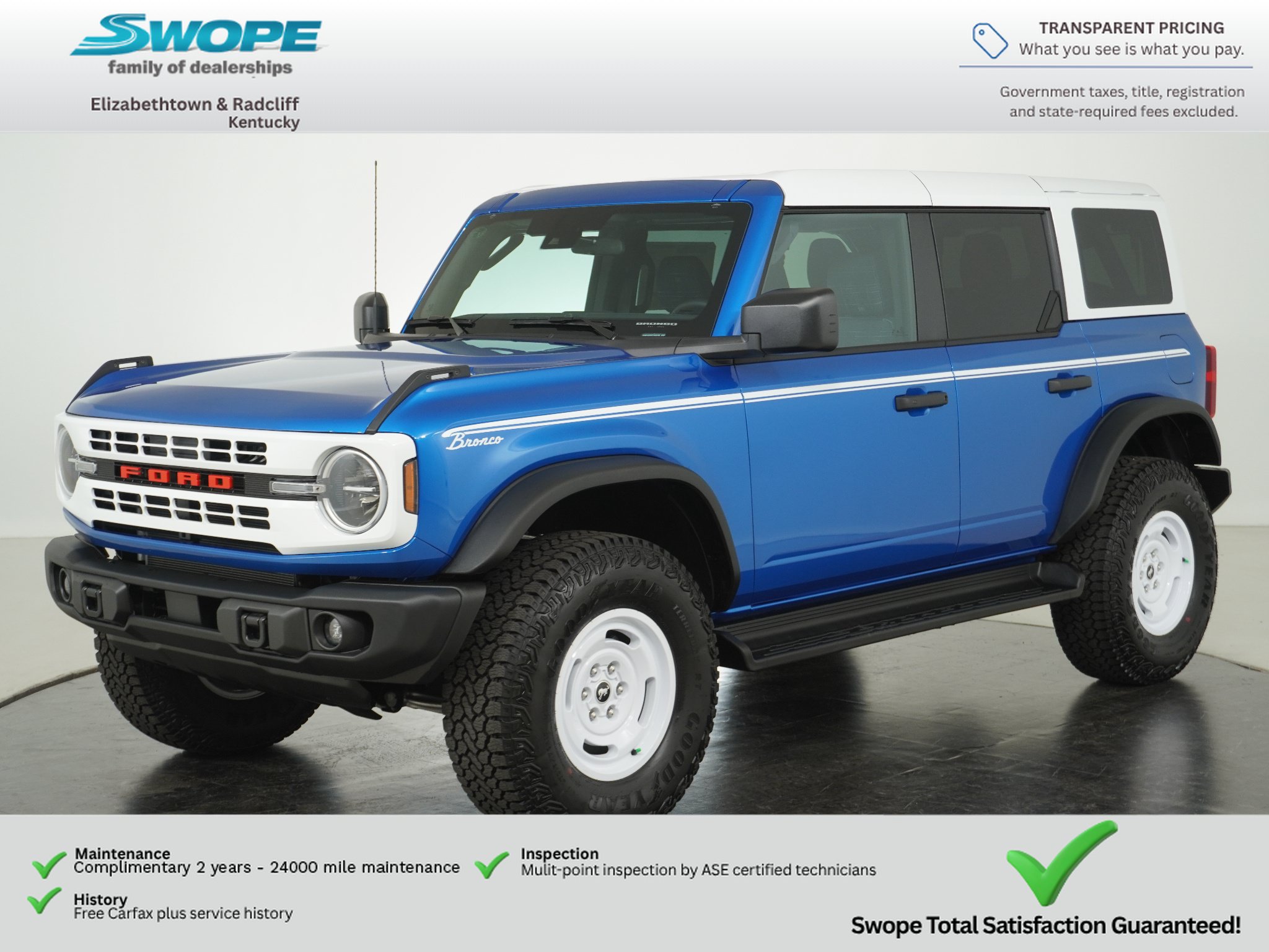 New 2026 Ford Bronco Heritage Edition AWD/4WD image 7
