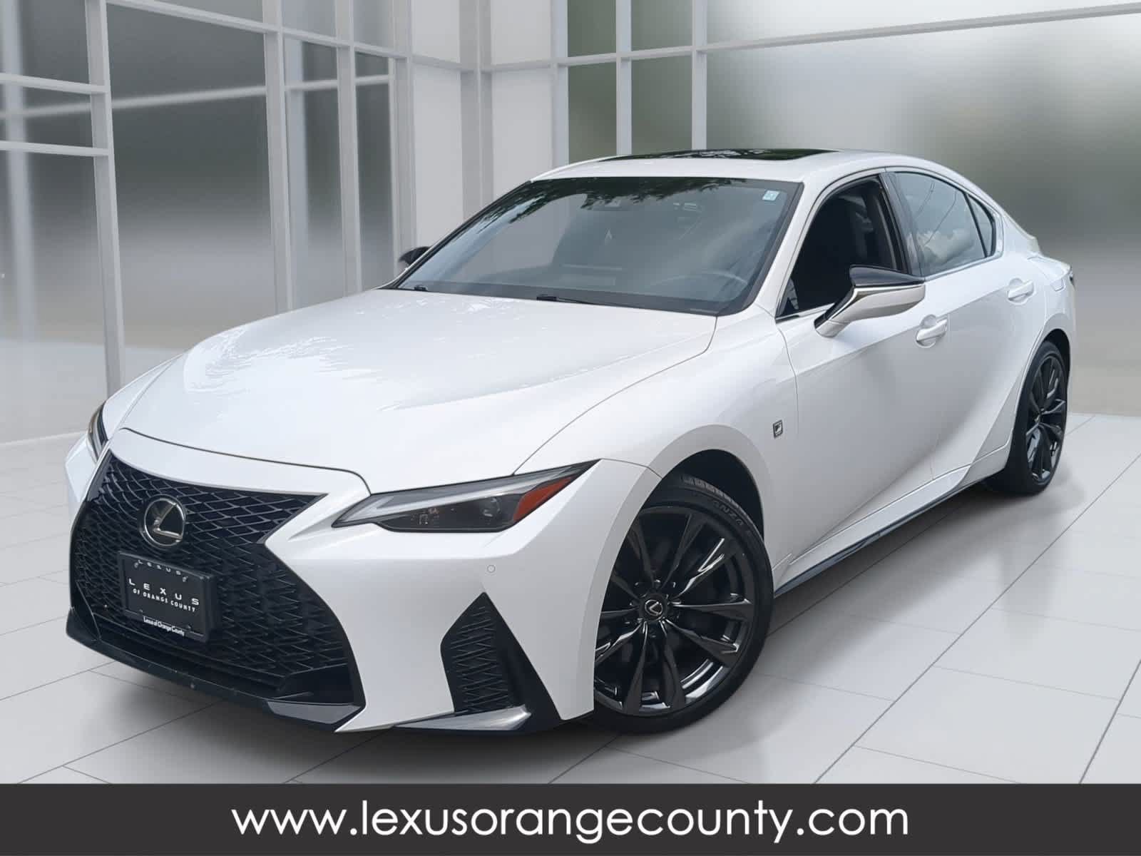 Certified 2023 Lexus IS 350 F Sport w/ Memory Package AWD/4WD image 1