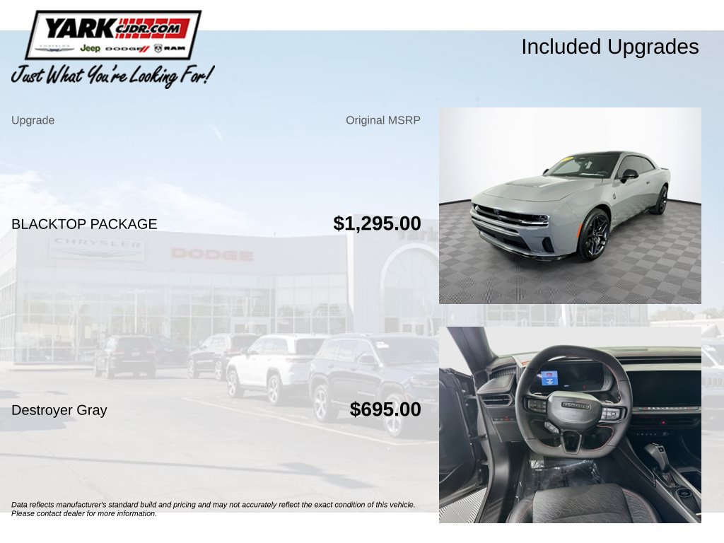 Certified 2026 Dodge Charger Scat Pack w/ Blacktop Package AWD/4WD image 5