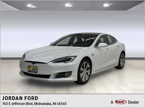 Used 2021 Tesla Model S Long Range AWD/4WD image 1