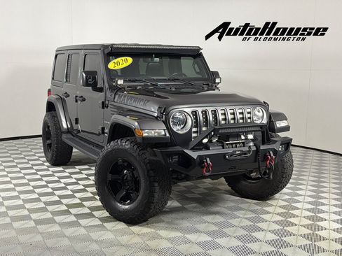 Used 2020 Jeep Wrangler Unlimited Sahara AWD/4WD image 1