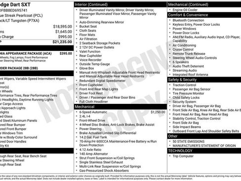 Used 2014 Dodge Dart SXT w/ California Appearance Package FWD image 34