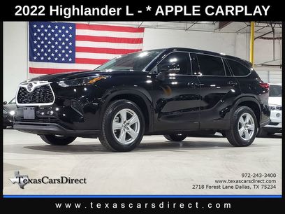 Used 2022 Toyota Highlander L