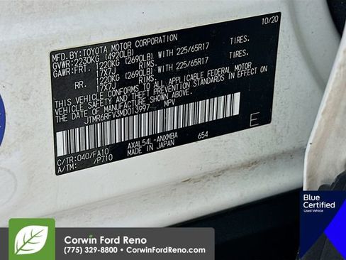 Used 2021 Toyota RAV4 XLE w/ Convenience Package AWD/4WD image 35