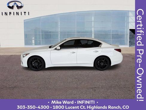 Certified 2023 INFINITI Q50 Luxe w/ Cargo Package AWD/4WD image 2