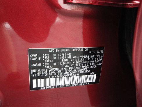 Used 2023 Subaru Outback Touring XT AWD/4WD image 33