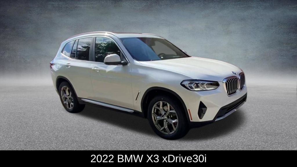 Used 2022 BMW X3 xDrive30i w/ Convenience Package AWD/4WD image 3