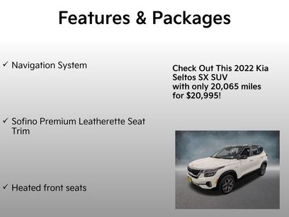 Certified 2022 Kia Seltos SX