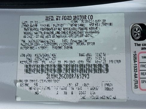 Used 2011 Lincoln MKZ w/ 102A Rapid Spec Order Code FWD image 40