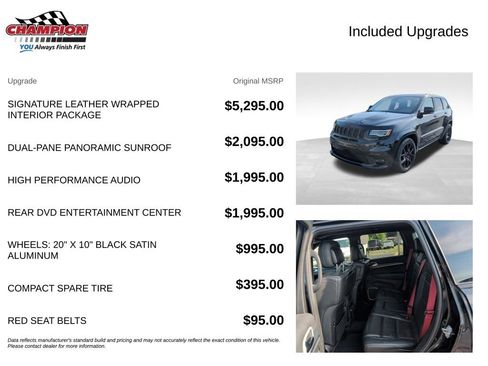 Used 2018 Jeep Grand Cherokee SRT AWD/4WD image 7