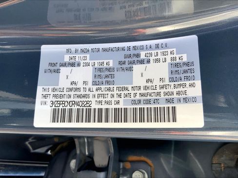 Used 2024 MAZDA MAZDA3 s AWD/4WD image 37