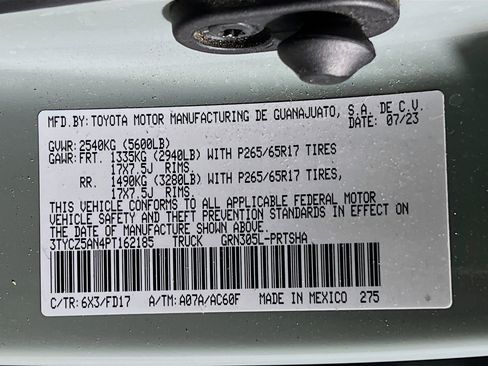 Certified 2023 Toyota Tacoma 4x4 Double Cab image 27