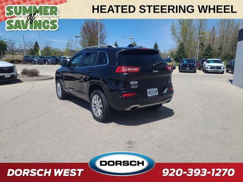 Used 2016 Jeep Cherokee Overland w/ Technology Group AWD/4WD image 3