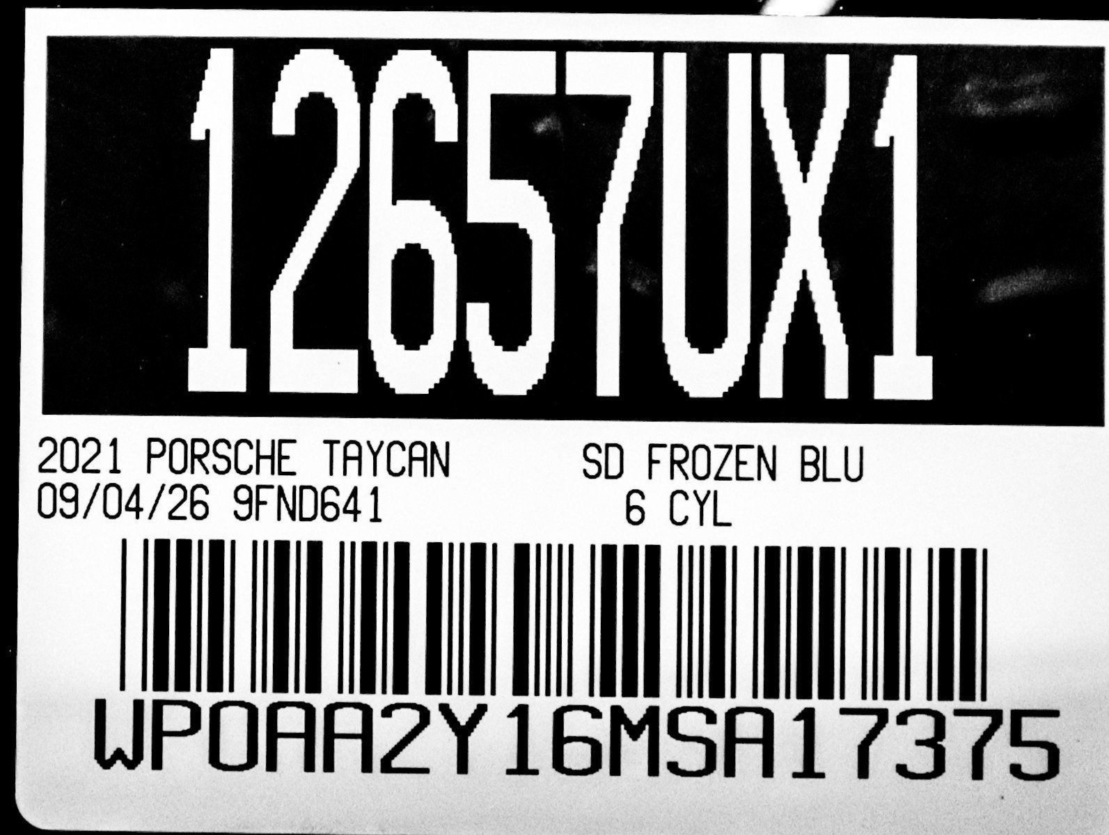 Certified 2021 Porsche Taycan RWD image 33