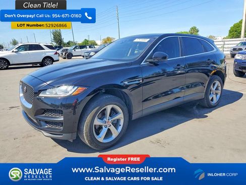 Used 2019 Jaguar F-PACE AWD/4WD image 1